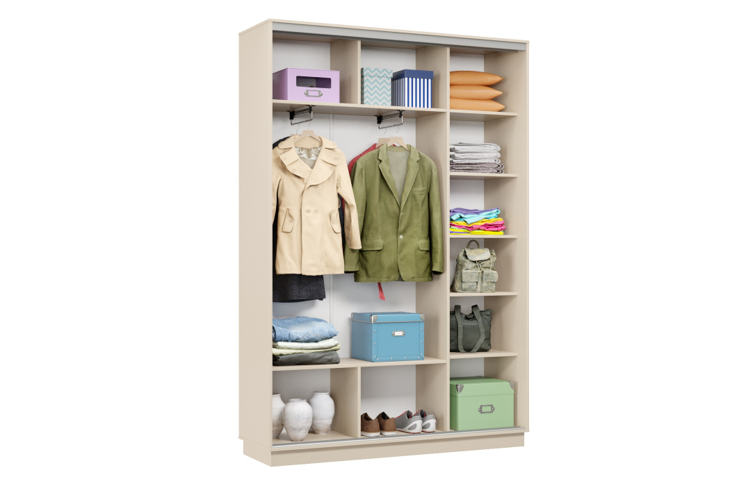 Шкафы-купе, Шкаф-купе Премьер Лайт 11 (11;11) двухдверный