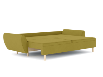 Диван-кровать еврокнижка-пантограф, Кёртис, велюр