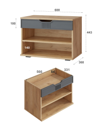 Тумба Эмилия ЭЛ-44