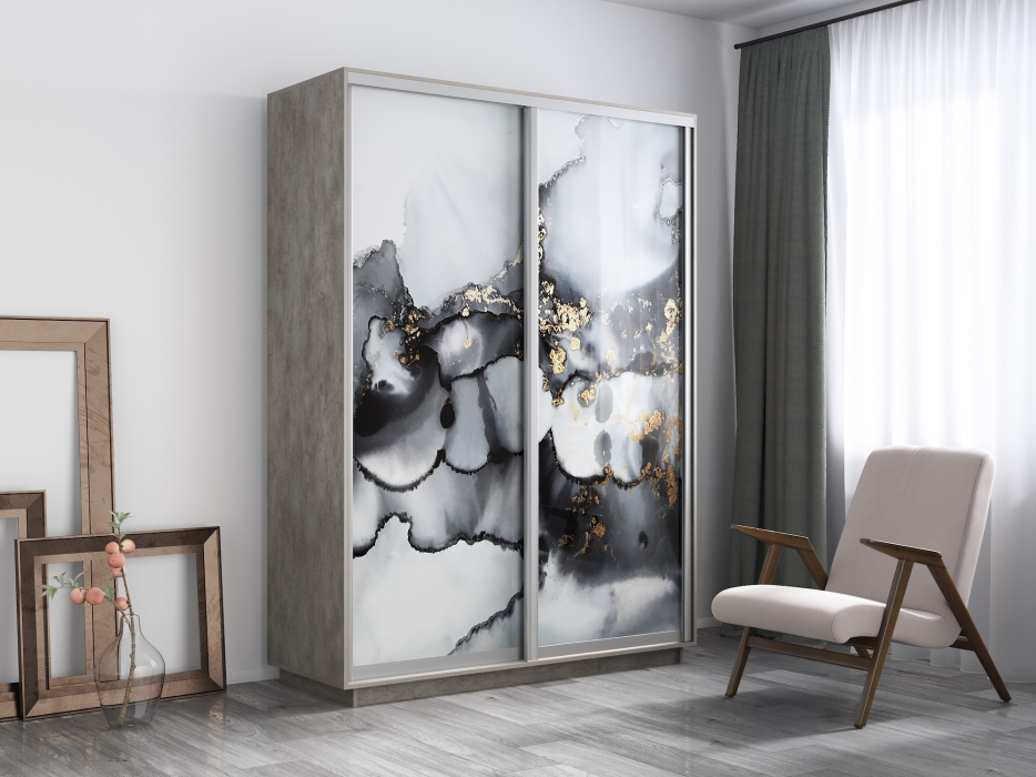 Шкафы-купе, Шкаф-купе Экспресс 1001, 140х60х220