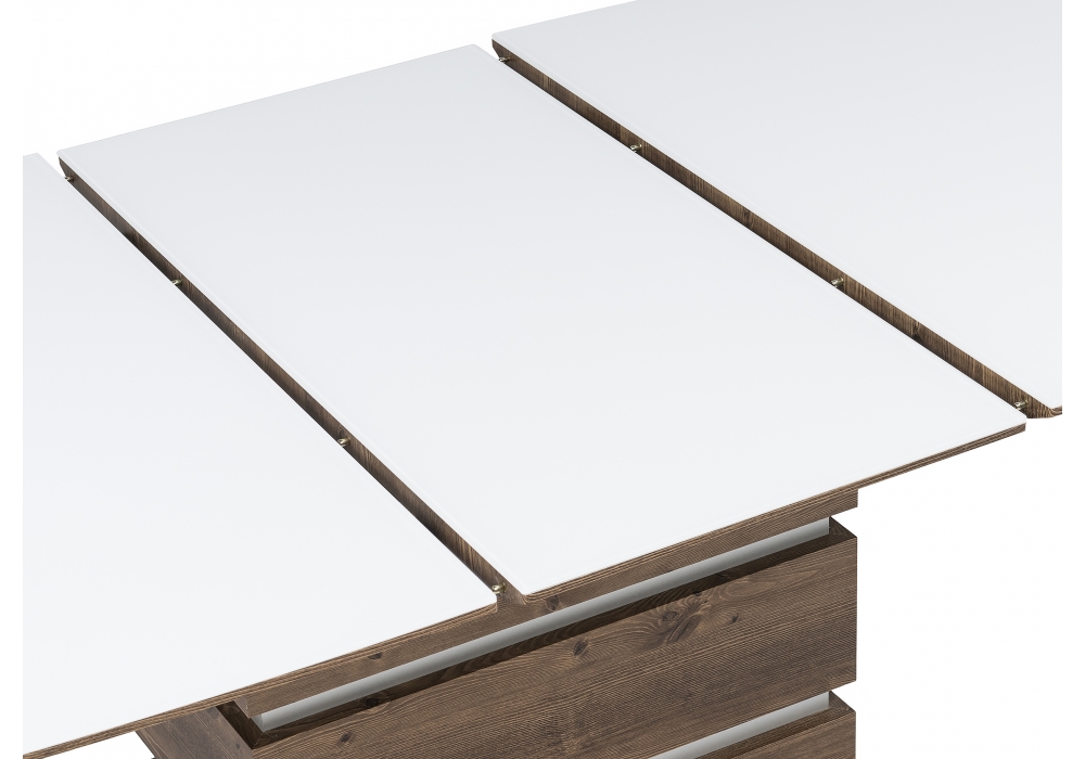 Обеденные столы, Стол стеклянный Фернан (белый)