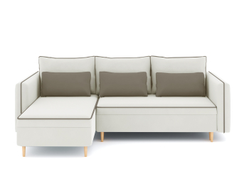 Диван-кровать угловой Рон еврокнижка-пантограф, велюр