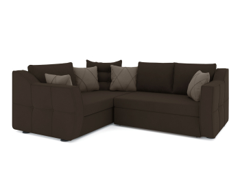 Диван-кровать угловой Френсис дельфин, велюр