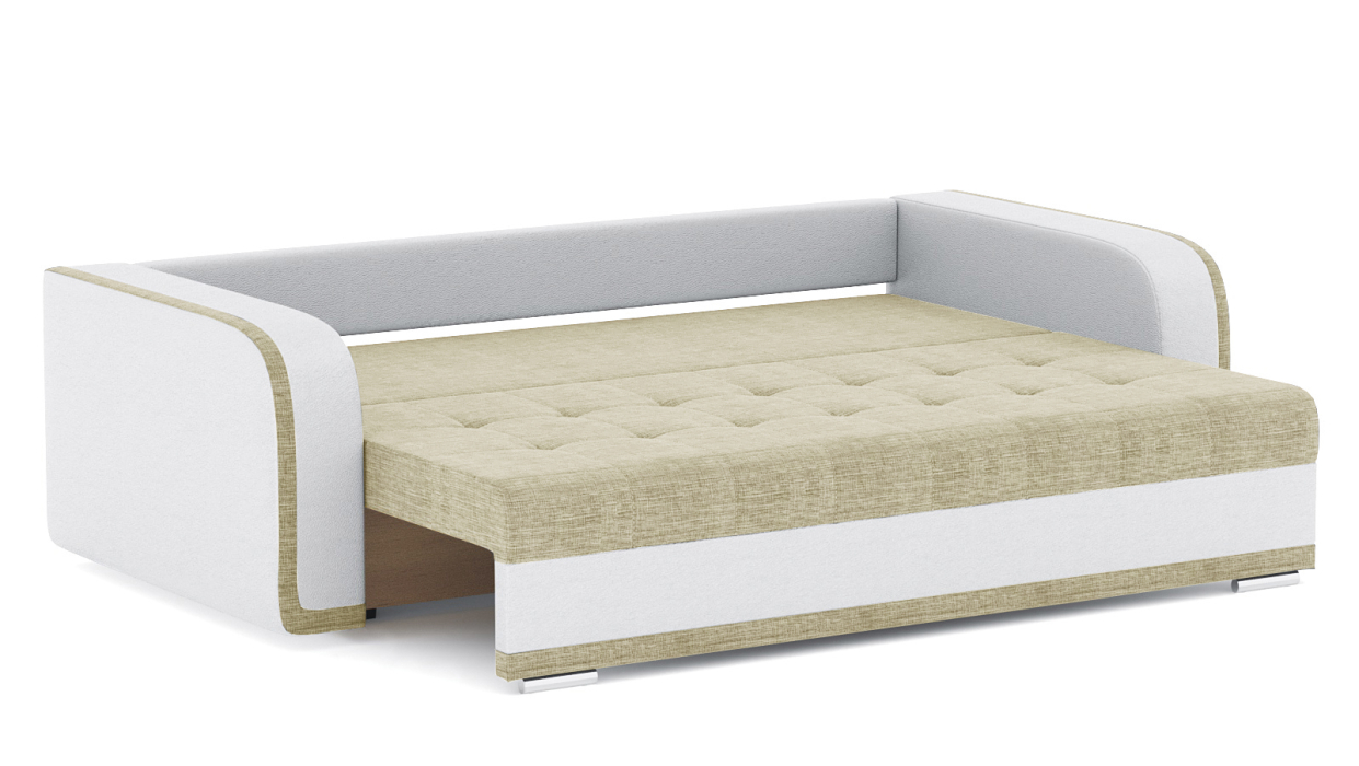 Диваны еврокнижки, Диван-кровать Генри еврокнижка, рогожка+кож.зам