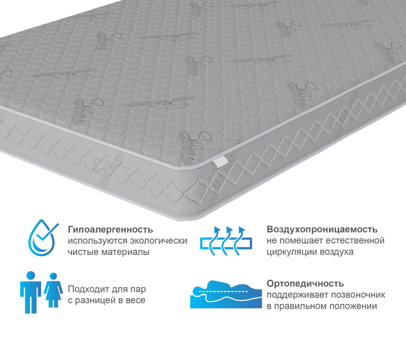 Другие размеры, Матрас Сити - Бормио 1200*2000