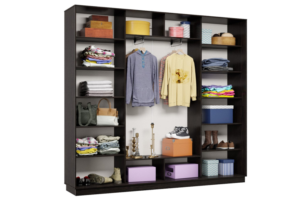 Шкафы-купе, Шкаф-купе Премьер 61 (15;15;15) трёхдверный