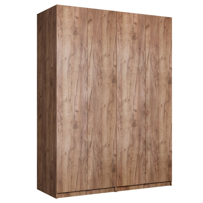 Шкафы распашные, Распашной шкаф Локер 800+800 (Гармошка с системой Push to Move/Правый) с полками слева