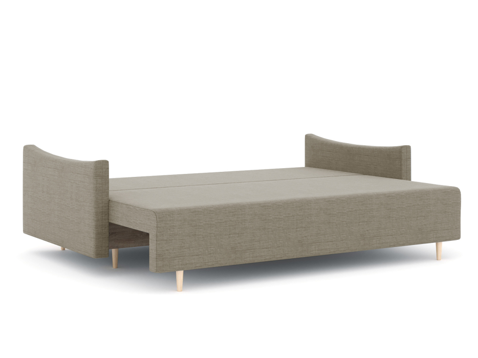 Диваны еврокнижки, Диван-кровать еврокнижка Смайл с подлокотниками, рогожка Люкс