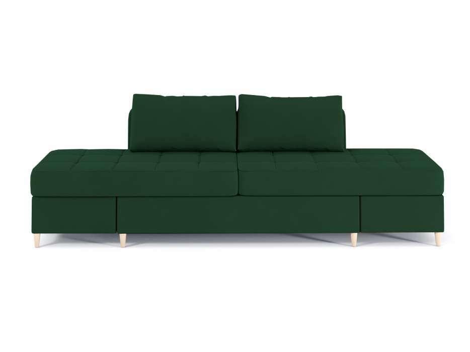 Диваны угловые в гостиную, Диван-кровать угловой Оливер 2 еврокнижка-трансформер, велюр