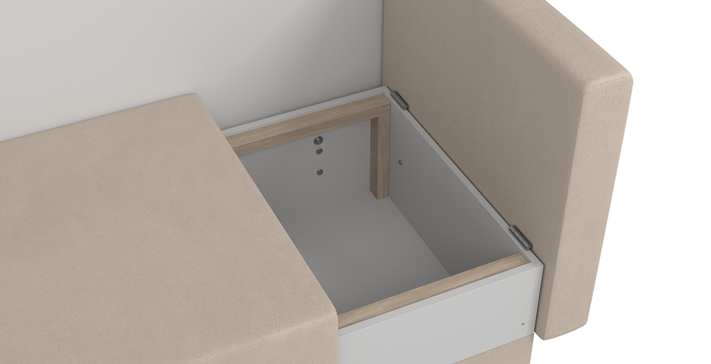 Диваны кровати со спальным местом, Кушетка Леон Lux, универсальный,  велюр