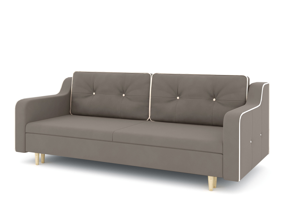 Диваны еврокнижки, Диван-кровать еврокнижка-пантограф Оникс, велюр