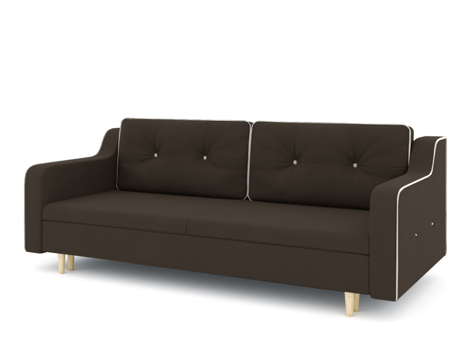 Диваны еврокнижки, Диван-кровать еврокнижка-пантограф Оникс, велюр