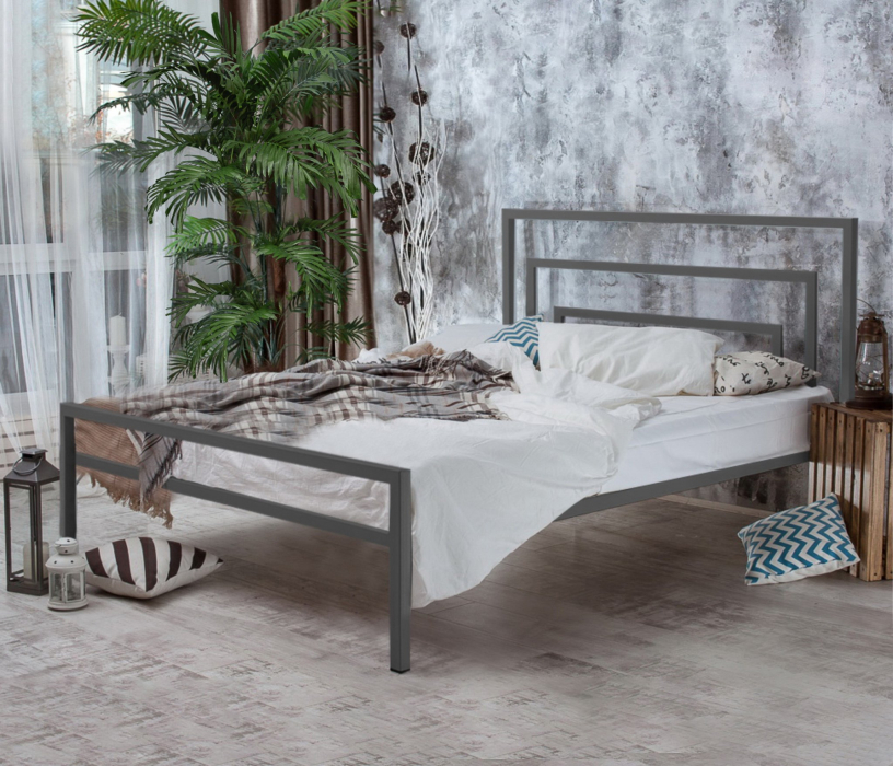 Кровати 120 см, Кровать в стиле лофт Атланта 1.2