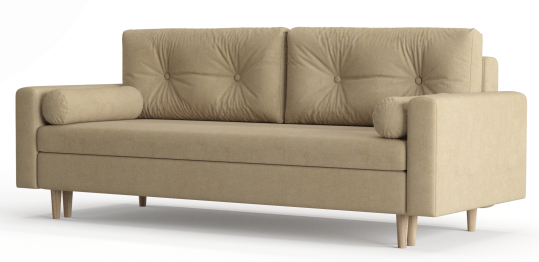 Диван-кровать Таврида, пружинный блок, велюр