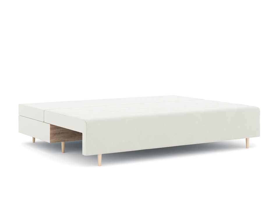 Диваны еврокнижки, Диван-кровать Милли без подлокотников, велюр