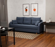 Диваны еврокнижки, Прямой диван Генри,еврокнижка,велюр