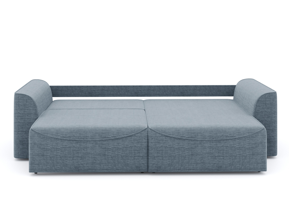 Диваны угловые в гостиную, Диван-кровать угловой Рафаэль еврокнижка НПБ, рогожка