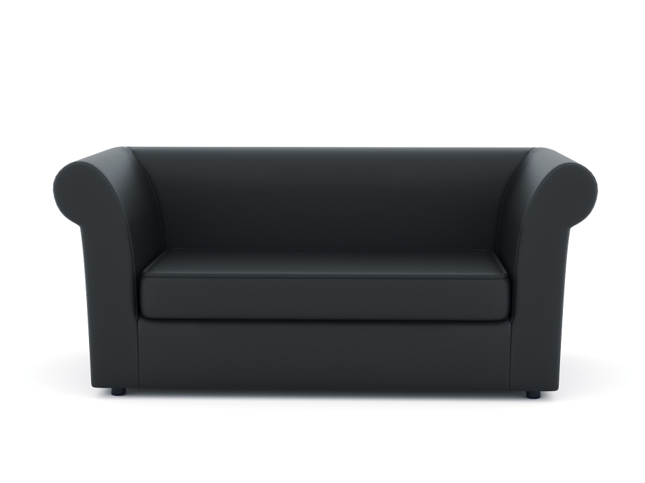 Диваны  офисные, Диван офисный без механизма, искусственная кожа