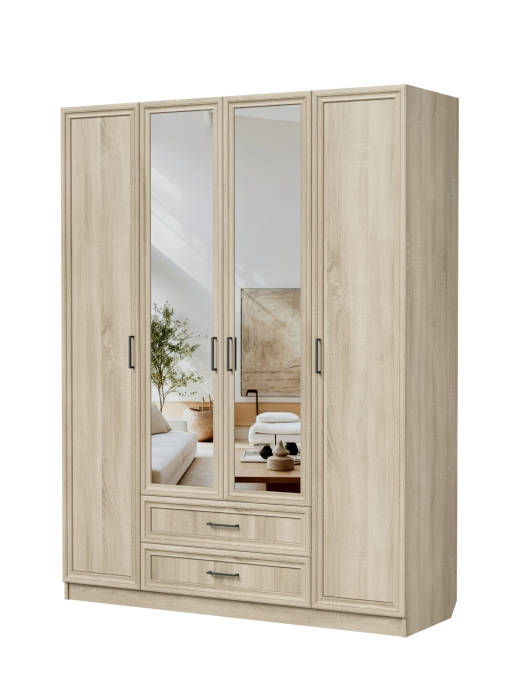 Для одежды, Шкаф распашной МДФ ШК-4/2