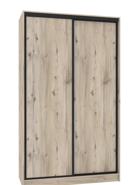 Шкафы-купе 2-х дверные, Шкаф-купе 2-дв  Домашний 1350 лдсп/лдсп  (в2295*ш1350*г595)