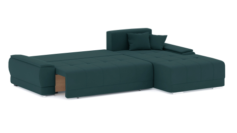 Диван-кровать угловой Нордвикс ПБ, велюр