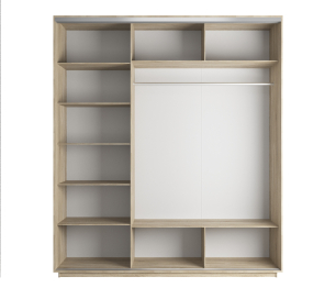 Шкаф Прайм трио ДСП 2300 x 2100 x 570