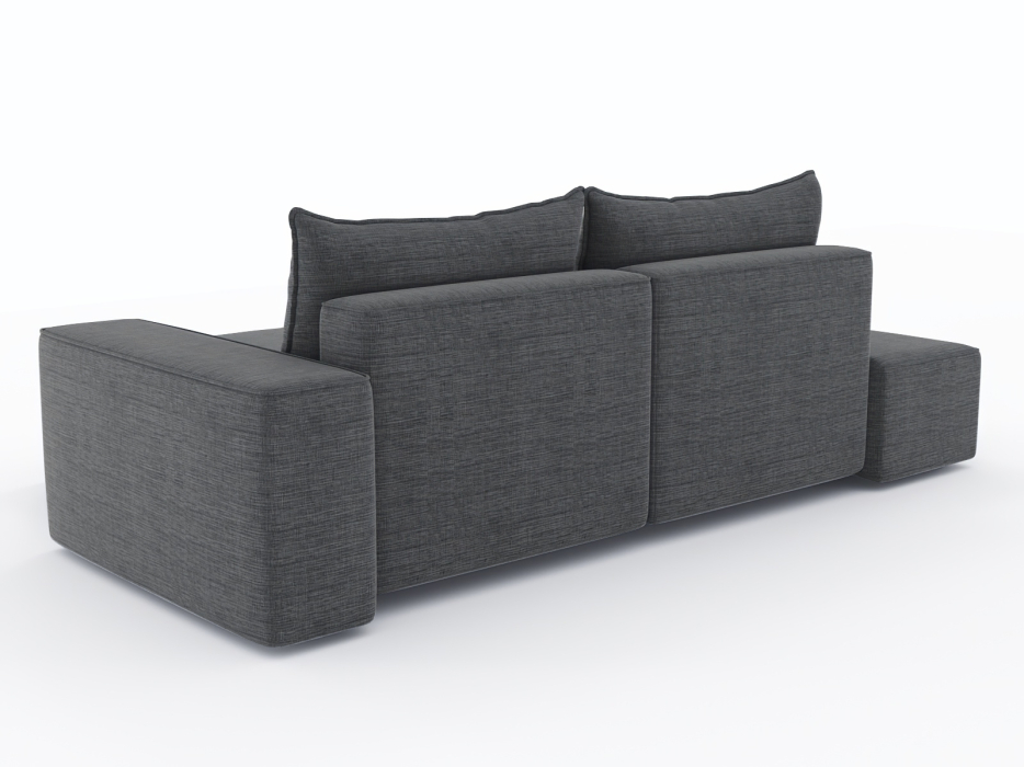 Диваны угловые в гостиную, Диван-кровать угловой Кензо еврокнижка, рогожка Люкс