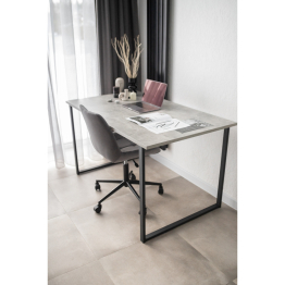 Деревянный стол Лиман 140 х 80 (черные ноги)