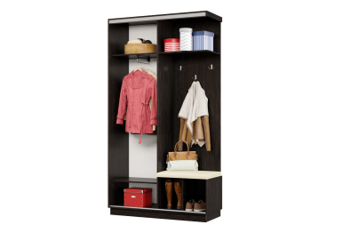 Прихожая Премьер 03 Лайт Мини 11 Правая Мягкая