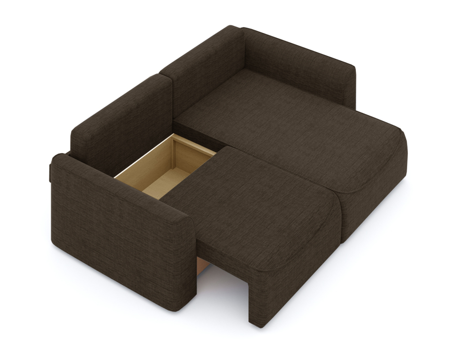 Мягкая мебель, Диван-кровать угловой Рафаэль еврокнижка НПБ, рогожка Люкс