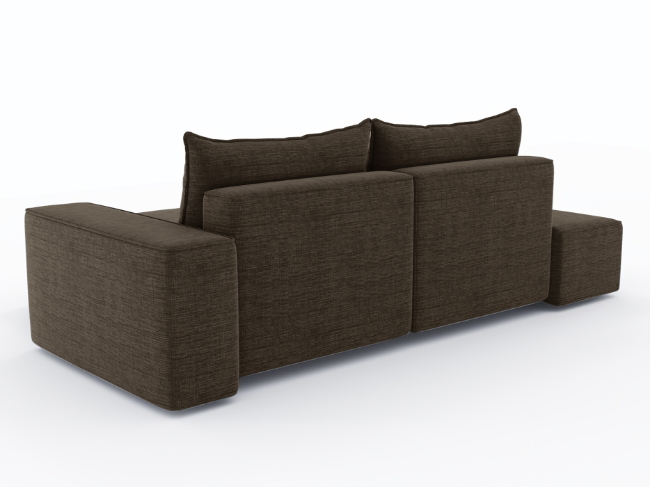 Диваны угловые в гостиную, Диван-кровать угловой Кензо еврокнижка, рогожка Люкс