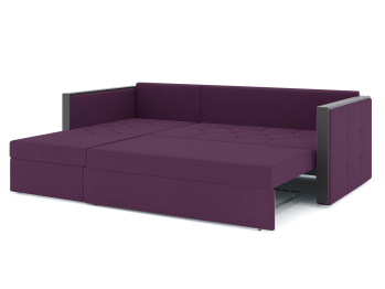 Диван-кровать угловой Даймонд дельфин, велюр