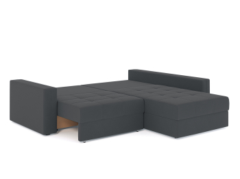 Диван-кровать угловой Брест 2 секции еврокнижка, велюр