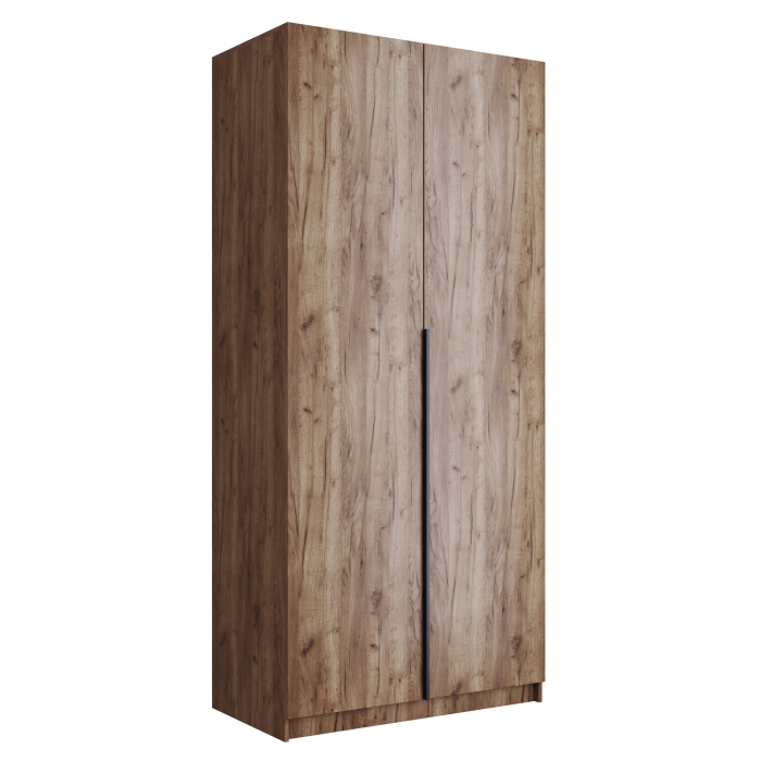 Шкафы распашные, Шкаф складной Е1 Локер ("Гармошка") 101х52,5х220 см, с полками и модулем