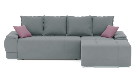 Диван-кровать угловой Нордвикс Мини, велюр