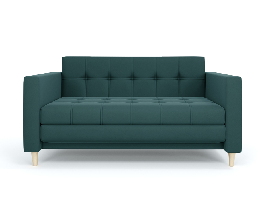 Диваны еврокнижки, Диван-кровать еврокнижка Квадро, велюр