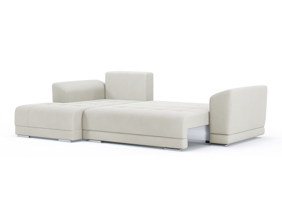 Диваны угловые в гостиную, Диван-кровать угловой Рентон еврокнижка, велюр