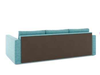 Диван-кровать угловой Турин дельфин, рогожка