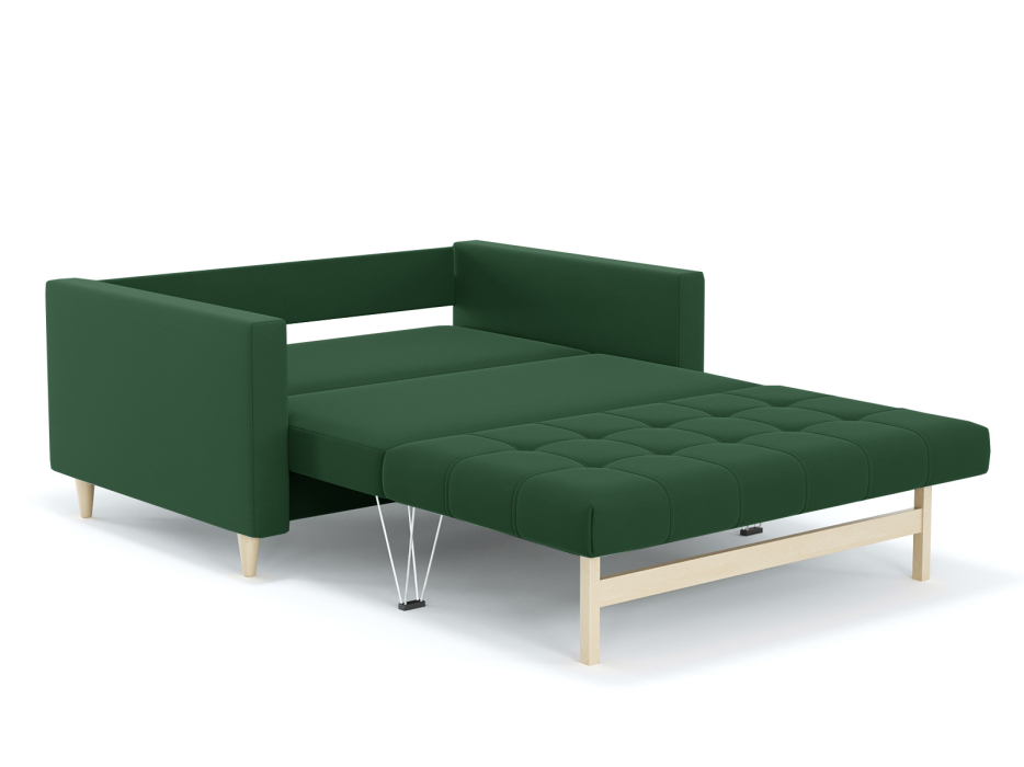 Диваны еврокнижки, Диван-кровать еврокнижка Квадро, велюр