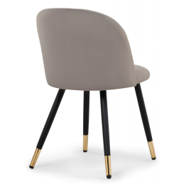 Стул Gabi black/gold