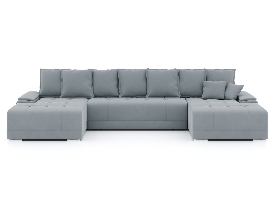 Гостиная, Диван-кровать П-образный Нордвикс, велюр