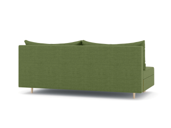 Диван-кровать еврокнижка Смайл без подлокотников, рогожка Люкс