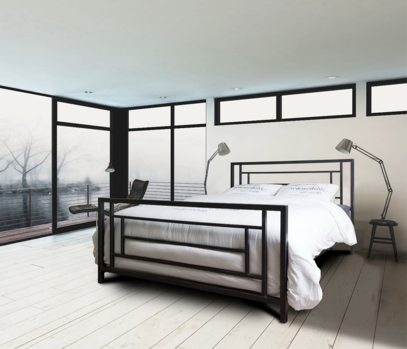 Кровати 120 см, Кровать в стиле лофт Орландо 1.2