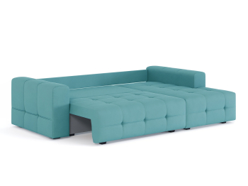 Диван-кровать угловой Прадо, еврокнижка, велюр