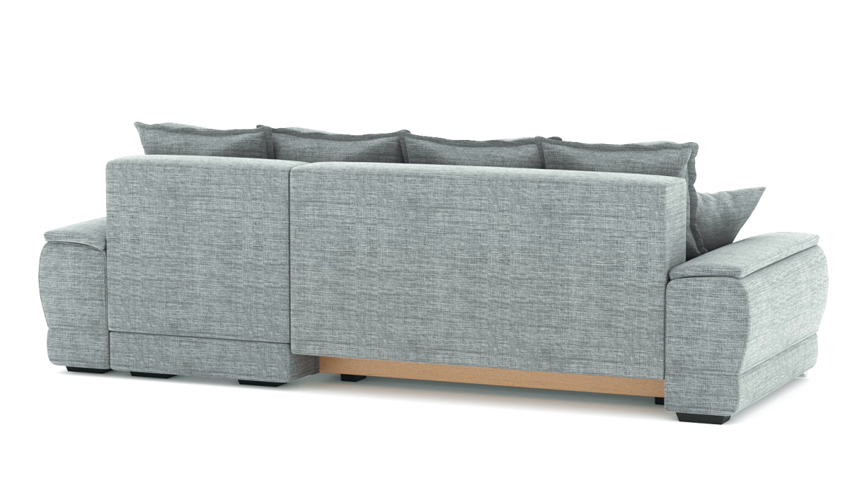 Гостиная, Диван-кровать угловой Нордвикс Мини, рогожка