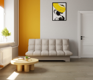 Прямой диван Финка,книжка,велюр