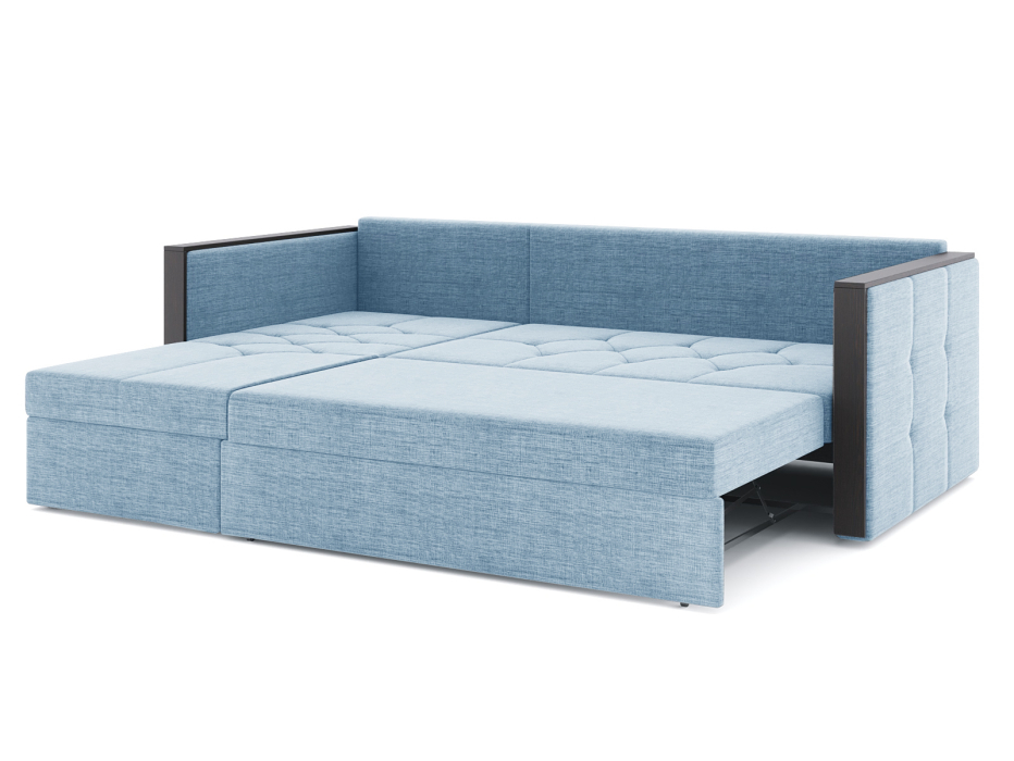 Диваны угловые в гостиную, Диван-кровать угловой Даймонд дельфин, рогожка Люкс