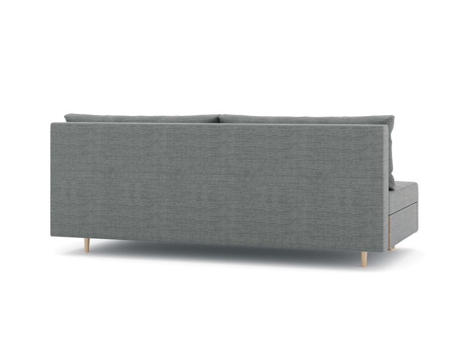 Диваны еврокнижки, Диван-кровать Милли без подлокотников, рогожка Люкс