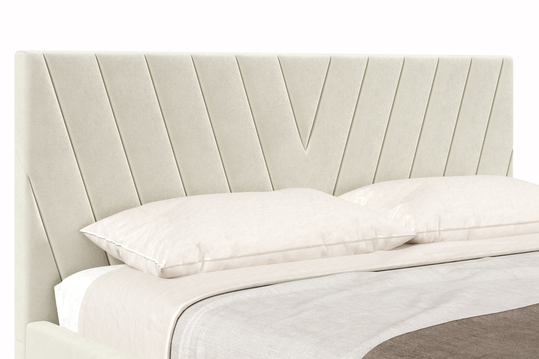 Мягкая кровать, Кровать Палермо 1800, велюр