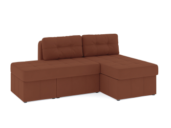 Диван-кровать угловой Оливер Люкс еврокнижка-трансформер, велюр